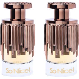 Ossa So Nice EDP 100ml Perfume With Musky, Floral and Fruity Notes For Women Long Lasting Fragracne (Pack of 2)