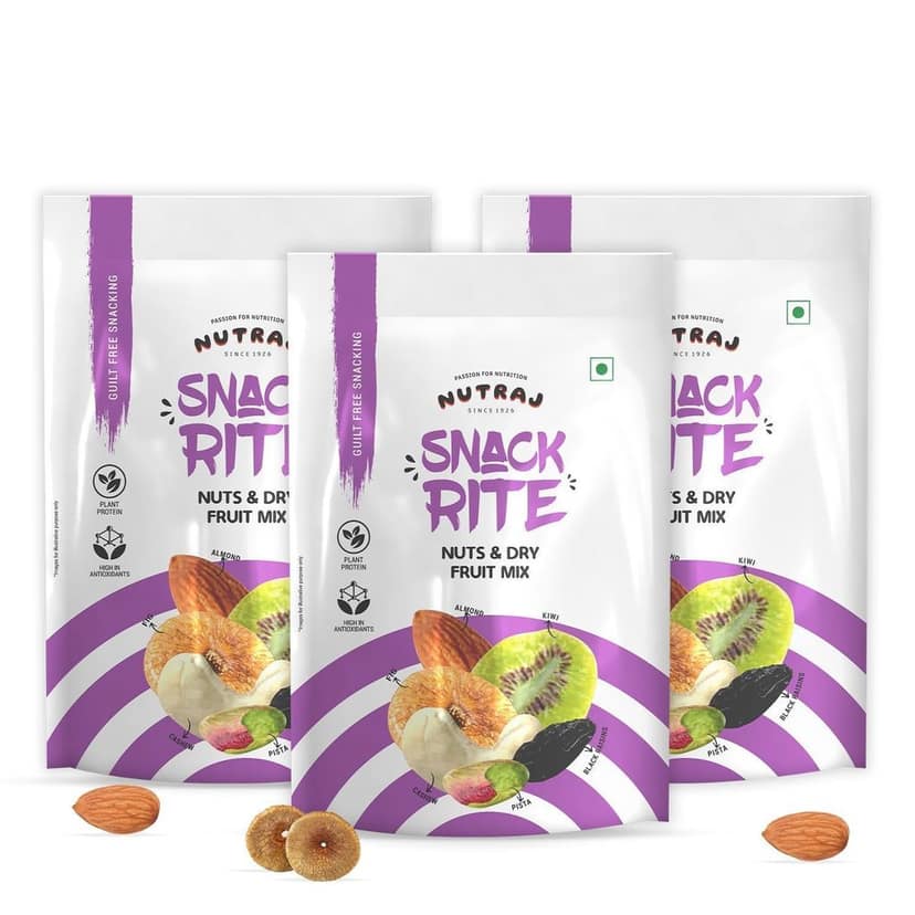Nutraj Snackrite Nuts & Dry Fruit Mix 150g view 8
