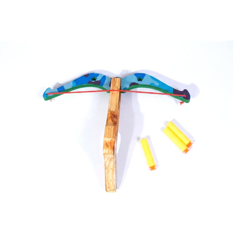 Handcrafted Wooden Dhanush (Small) – Budni Lacquerware Toy view 2