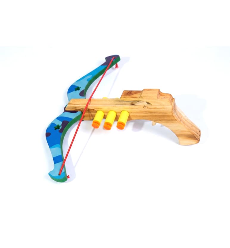 Handcrafted Wooden Dhanush (Small) – Budni Lacquerware Toy view 3