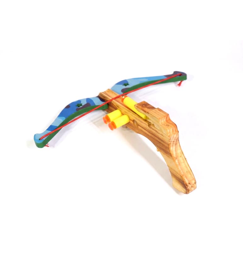 Handcrafted Wooden Dhanush (Small) – Budni Lacquerware Toy view 4