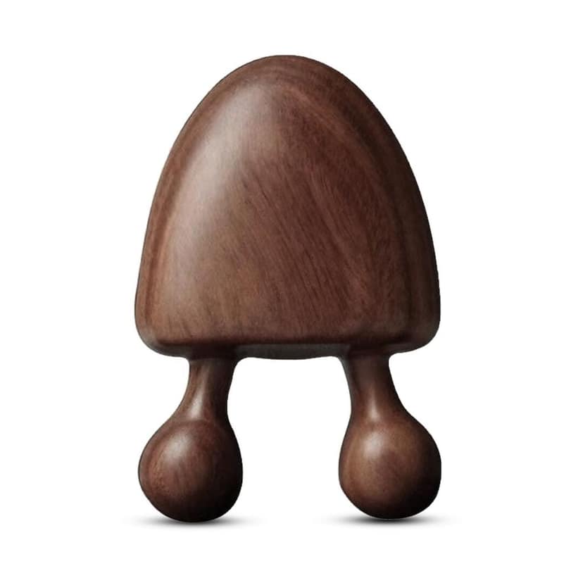 Facial Massage, Natural Sandalwood, Scraping, Massage Tools, Portable Facial Massager, Wooden Gua Sha Massage Therapy for Spa, Face, Eyes, Neck, Back and Body
