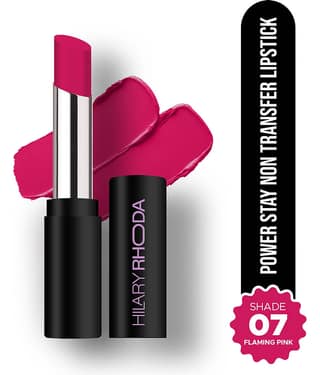 Hilary Rhoda Pink Matte Long Lasting Creme Lipstick ( Pack of 1 )