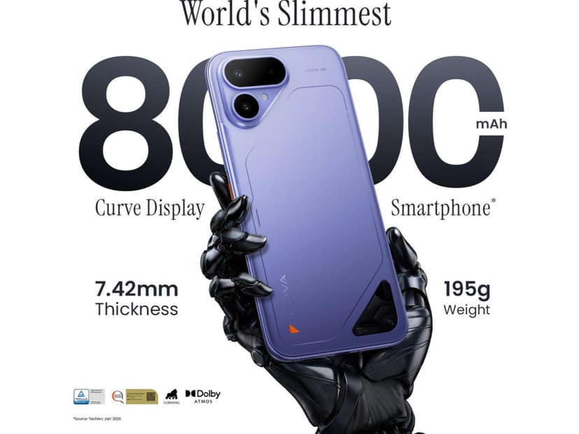 Tecno Pova Curve 2 5G Smartphone, 8GB RAM, 256GB Storage - Mystic Purple view 3