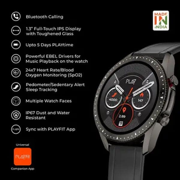 PLAYFIT Dial 2 Bluetooth Calling Smartwatch view 5