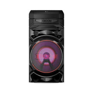 LG XBOOM RNC5 Party Speaker, Multi Color Lighting, Karaoke Feature, 1 Mic + 1 guitar Input, Wireless Party Link, USB, Bluetooth Connection, XBOOM App LG XBOOM RNC5 Party Speaker, Multi Color Lighting, Karaoke Feature, 1 Mic + 1 guitar Input, Wireless Par