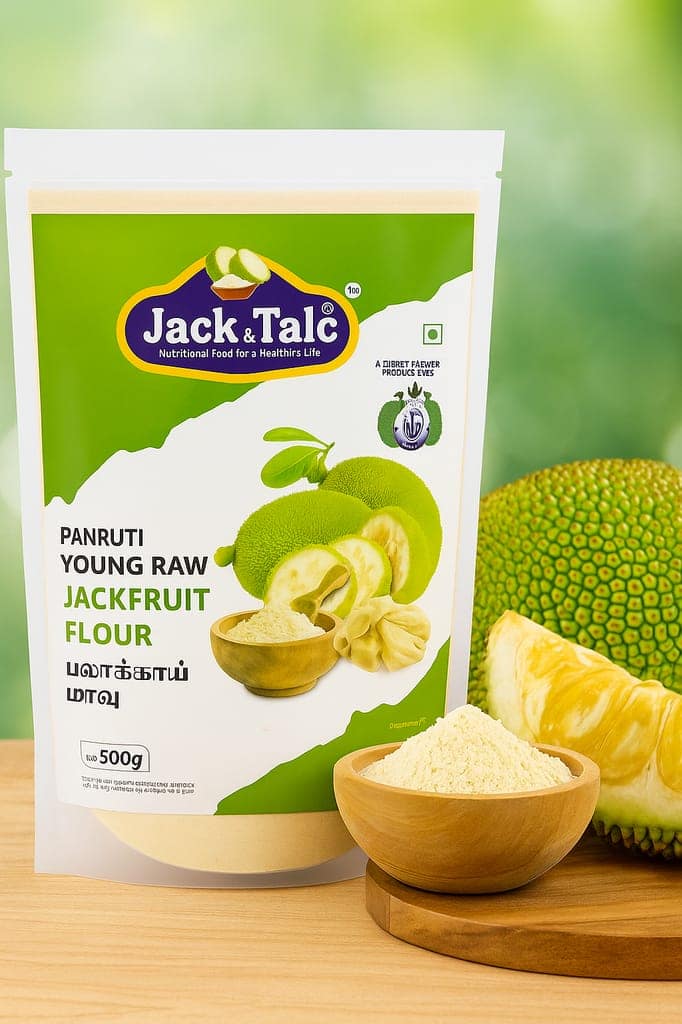 Jackfruit flour ( dehydrated jack fruit power, only high quality Bulb used from world famous Panruti)