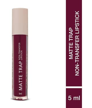 Hilary Rhoda Matte Trap Liquid Lipstick ,Non-Transfer & Waterproof Lipstick -5ml (Wine Divine)