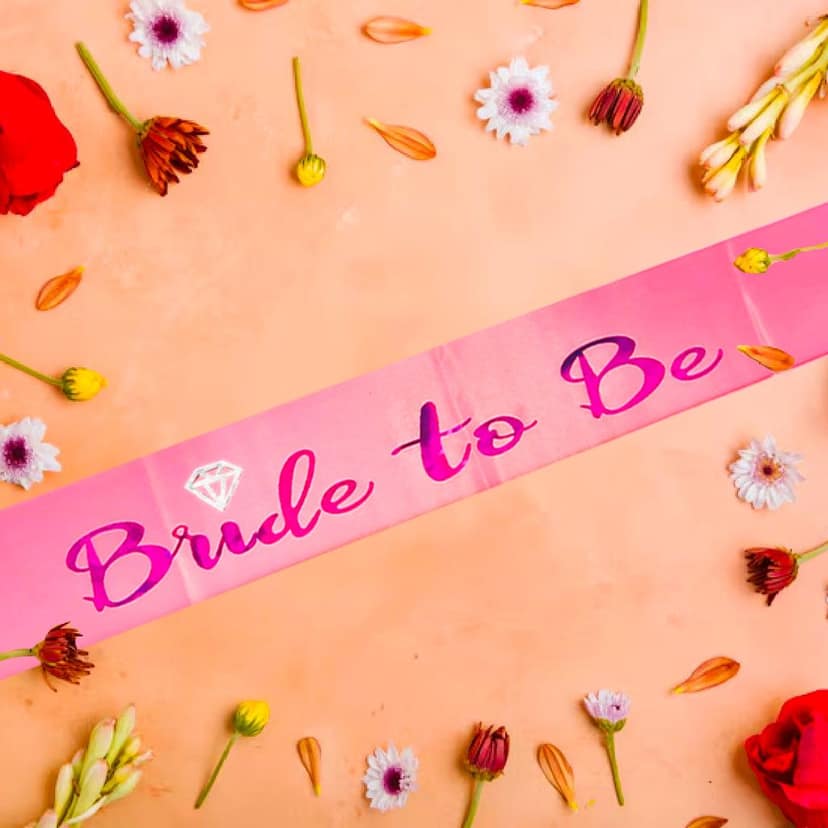 Bride To Be Sash-1PC view 2