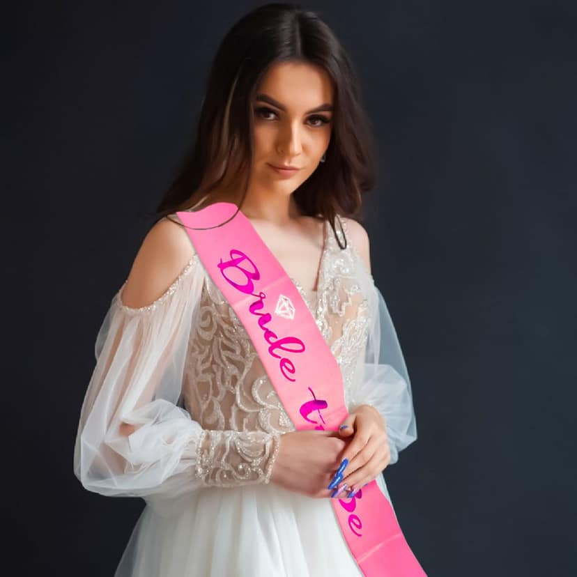 Bride To Be Sash-1PC view 3