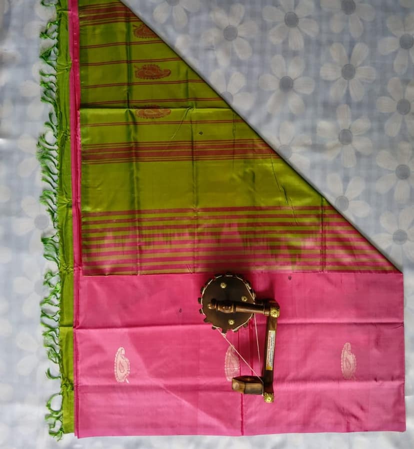 Banana Fibre silk saree with Blouse