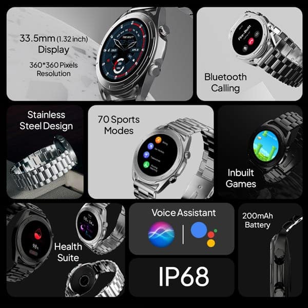 Fire-Boltt Ultimate Bluetooth Calling Smart Watch view 2