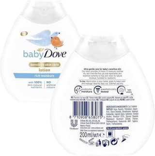 BABY DOVE WASH MOISTURE 200ML