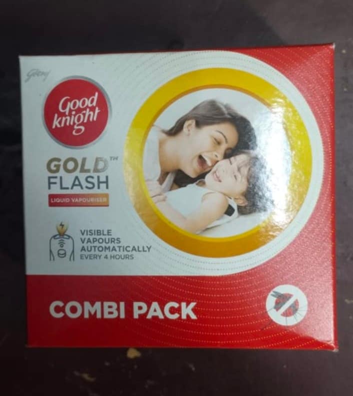 Good knight gold flash refill+machine