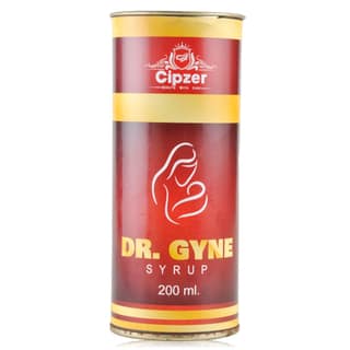Cipzer Dr. Gyne Syrup (200ml): Comprehensive Uterine Health, Cycle Regularity & Women's Wellness