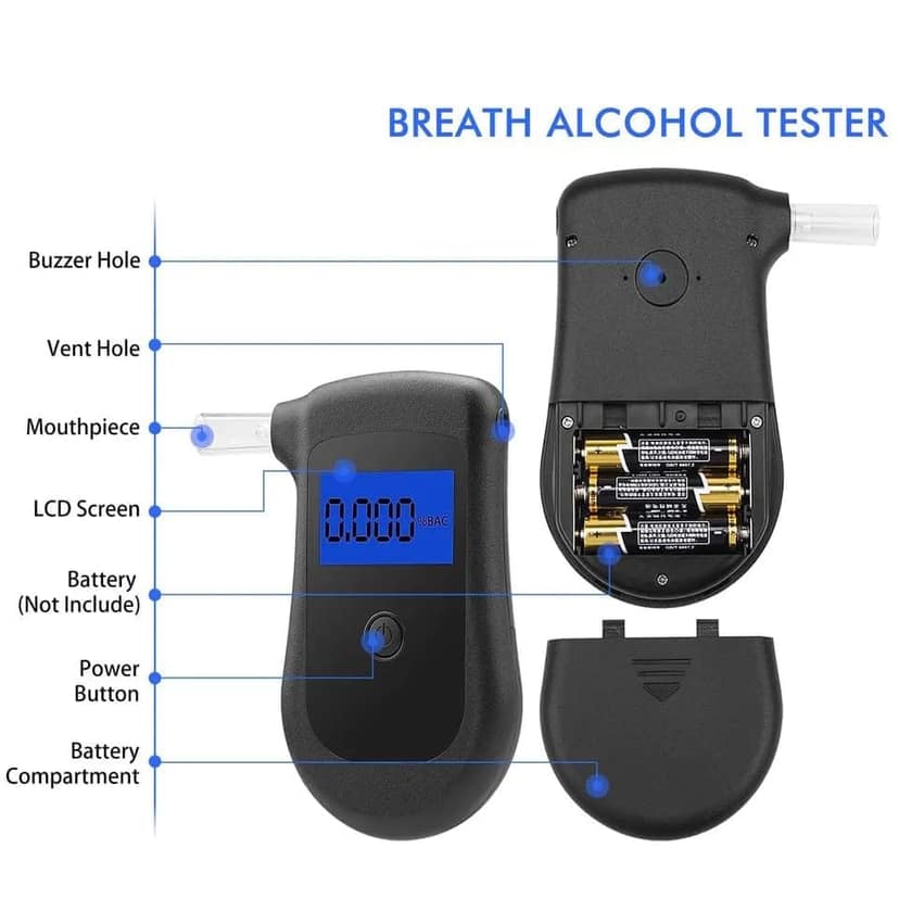 AT810 alcohol Meter view 5