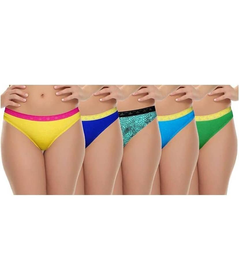 Selfcare Multi Color Cotton Bikini Panties