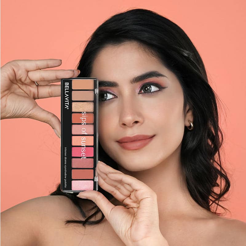 Intense Drama - 10-in-1 Eyeshadow Palette - 10g Intense Drama - 10-in-1 Eyeshadow Palette - 10g - Sips of Sunset view 2