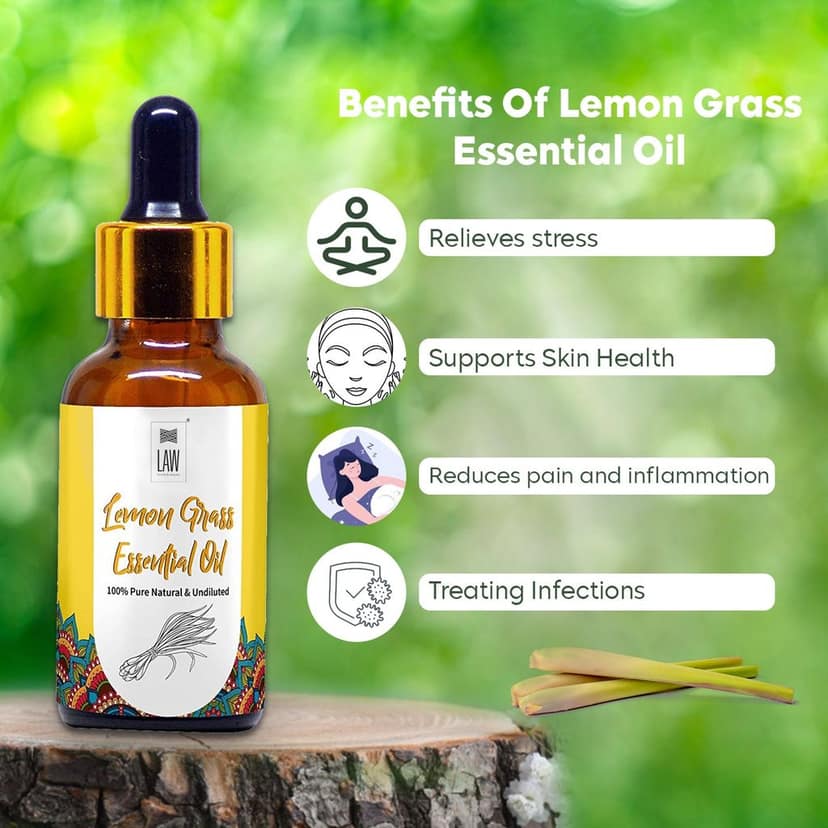 Lemon Grass Essential Oil view 6