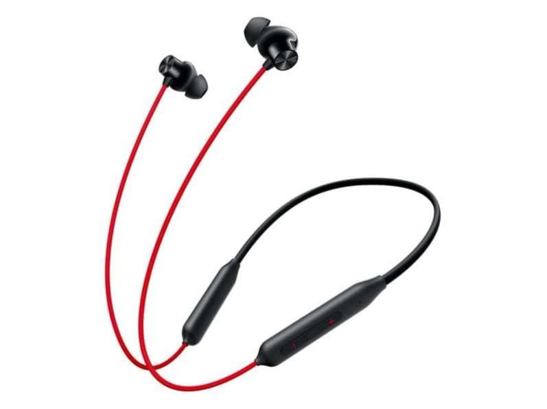 OnePlus Bullets Z2 Bluetooth Wireless in Ear Earphones with Mic, Bombastic Bass - 12.4 Mm Drivers, 10 Mins Charge - 20 Hrs Music, 30 Hrs Battery Life - Acoustic Red