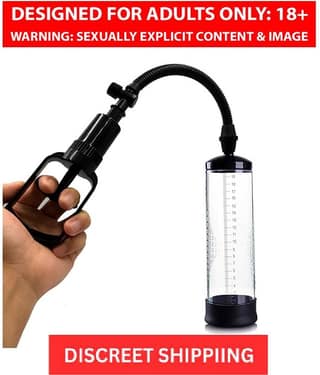 Penis Vacuum Manual power Pump Male Enhancement Enlarger Pump for Men - IMPORTED