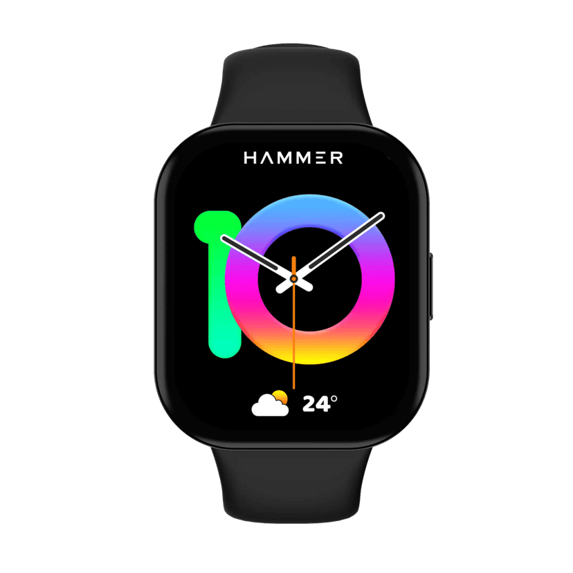 Hammer Robust 1.96" Amoled Display Smartwatch With Bluetooth Calling view 6