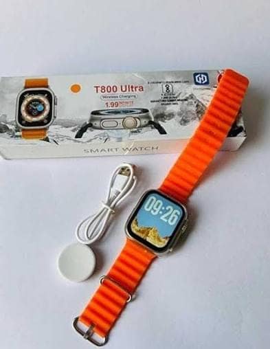 T800 Ultra Smart Watch with Beautiful Strap, Bluetooth Calling Smart Watch, 1.99" Touch Display with Fitness & Outdoor, Health & Medical Tracker, 8 view 6
