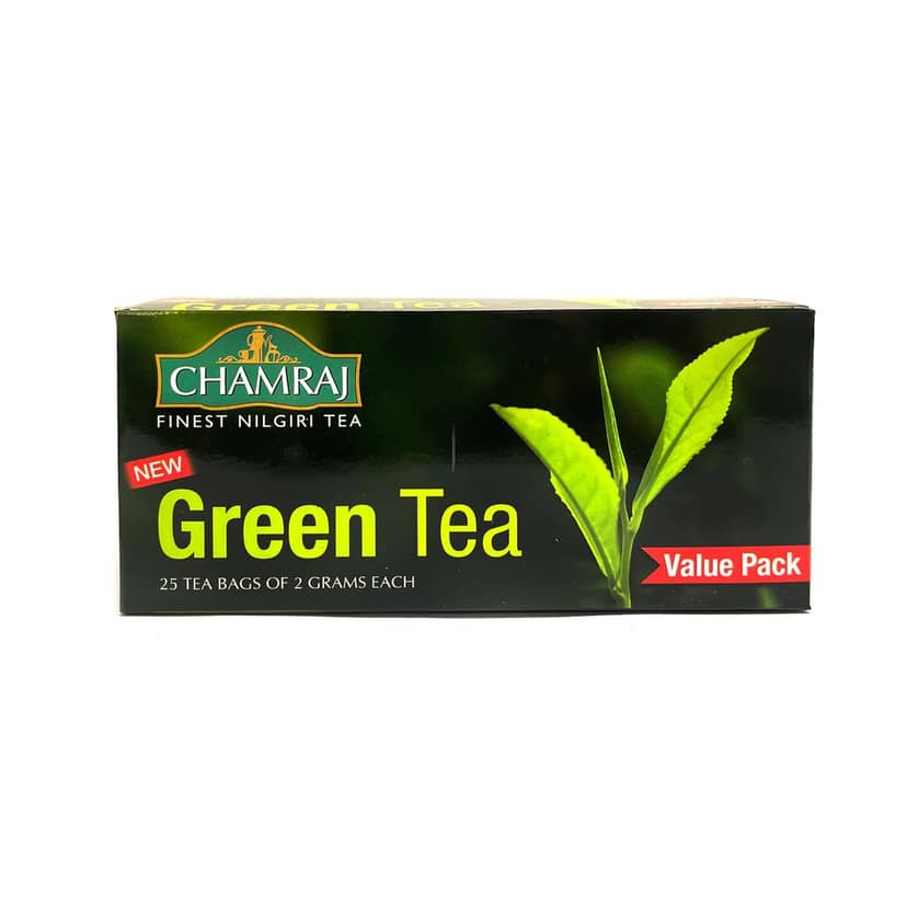CHAMRAJ Green Tea (25 Dip Bags)