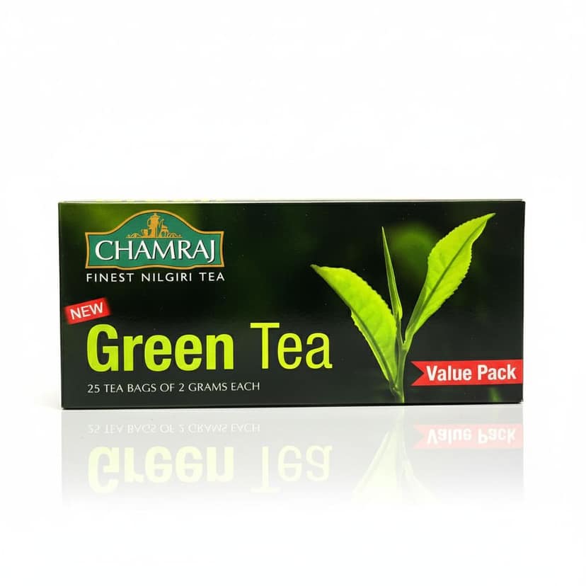 CHAMRAJ Green Tea (25 Dip Bags) view 3
