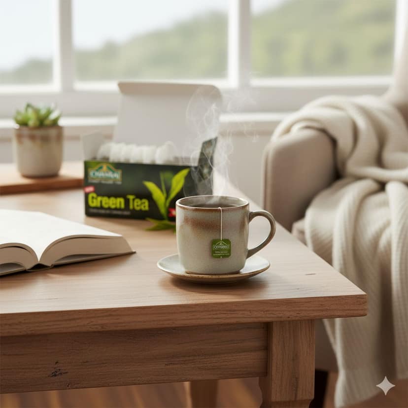 CHAMRAJ Green Tea (25 Dip Bags) view 5
