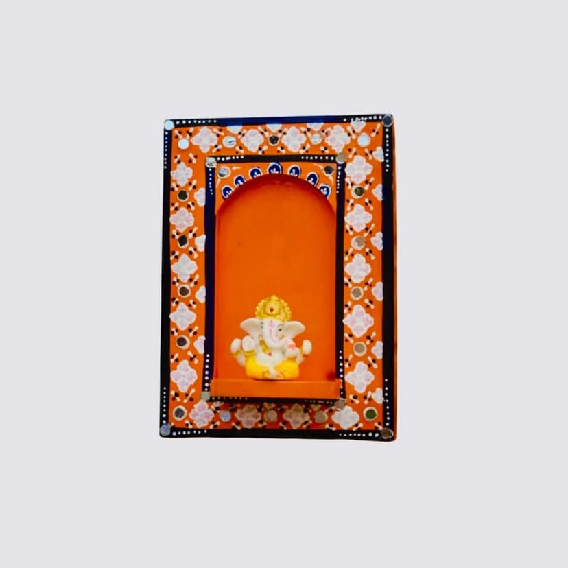 WOODEN WALL DECORE TEMPLE