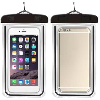 Waterproof Mobile Pouch Cover for All Mobiles, Assorted Dry Bag Compatible All Smartphones up to 6.5 inches - 1 Pcs