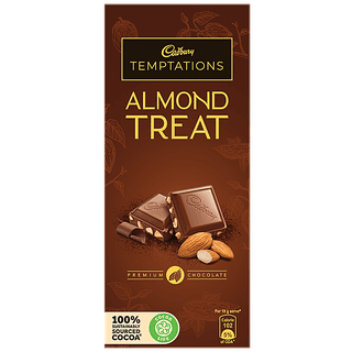 Cadbury Temptations Chocolate Bar - Almond Treat, 72 G