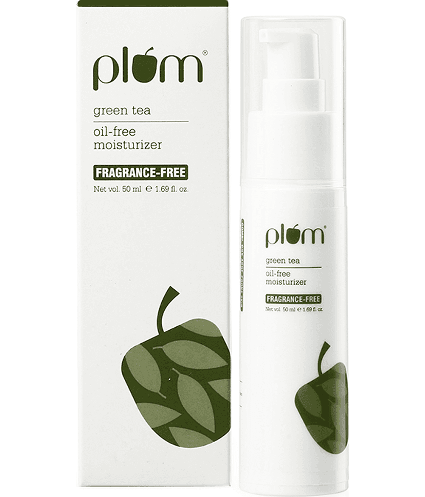 Plum Green Tea Oil-Free Face Moisturizer | Soothes & Fights Acne| Non-Sticky & Light (50 ml)