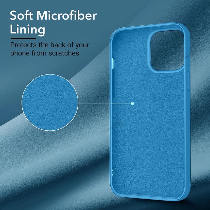 LIRAMARK Liquid Silicone Soft Back Cover Case for Apple iPhone 14 (6.1 inch) view 4