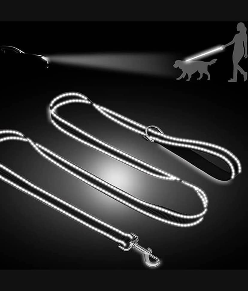 BLINGPETS Red Combo (Collar Belt and Leash) ( Medium ) view 3