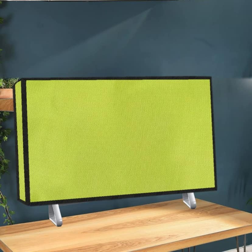 PalaP Super Premium Dust Proof Monitor Cover for HP All in ONE Desktop 24 inches (Green) view 5
