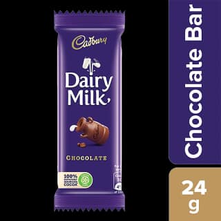 Cadbury Dairy Milk Chocolate Bar, 24 G Pouch