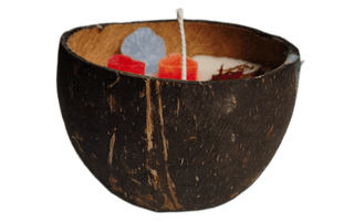 Coconut Shell Candle