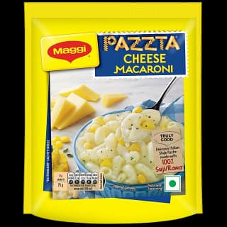 Maggi Pazzta Cheese Macaroni - Made With 100% Suji/Rawa, 75 G