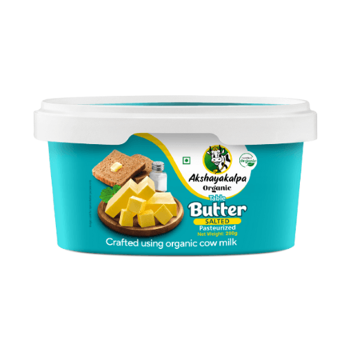 Akshayakalpa-Organic Table Butter salted 200 g