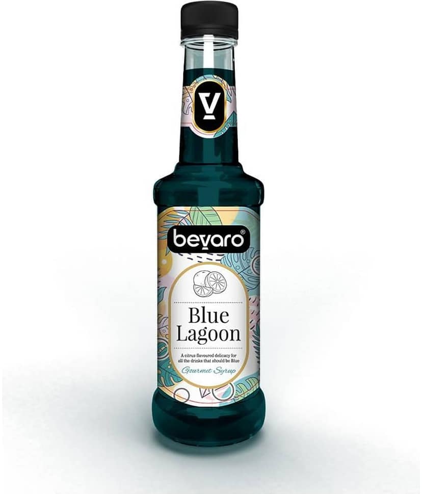 BEVARO Blue Lagoon+Mint Mojito Cocktail Mix 600 mL Pack of 2 view 2