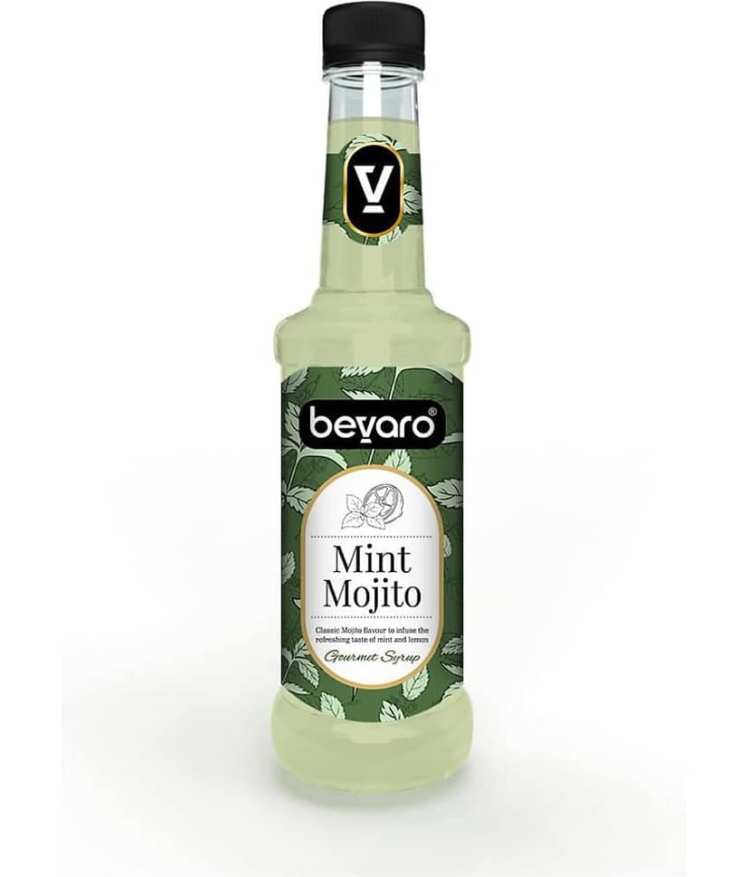 BEVARO Blue Lagoon+Mint Mojito Cocktail Mix 600 mL Pack of 2 view 3
