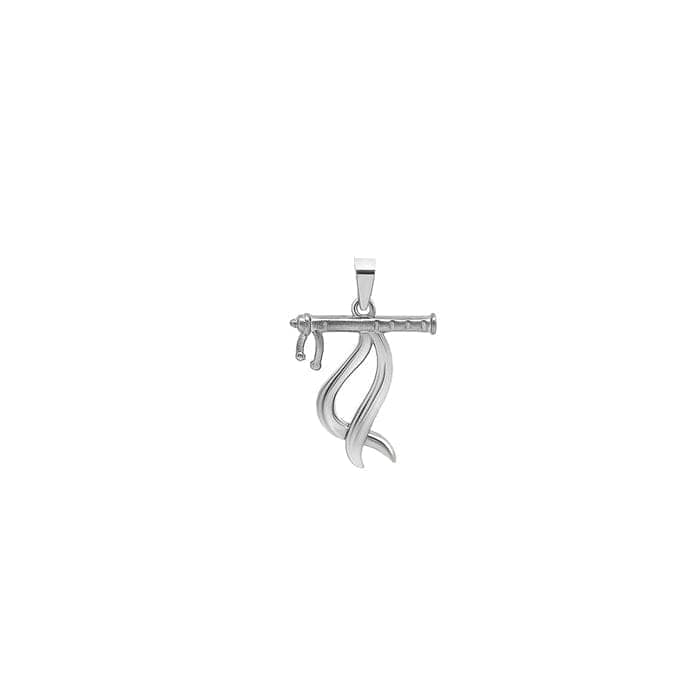 Silver Baasuri Pendant
