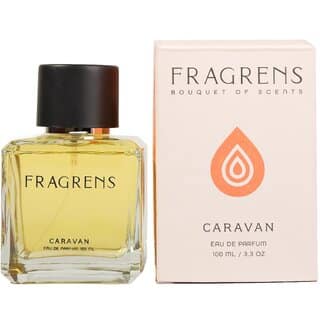 Fragrens Caravan Eau de Parfum Luxury Perfume 100ml Long-Lasting Oriental Woody Perfume with Floral Spicy Notes