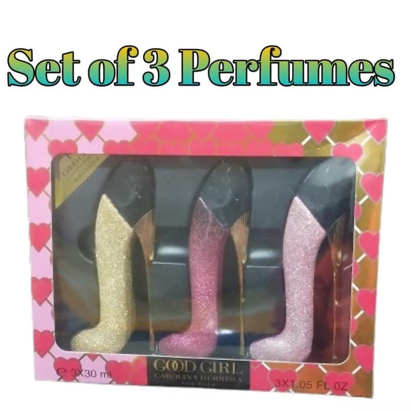 Carolina Herrera Good Girl Mini Perfume Trio Gift Set - 3 Deluxe Minis of Iconic Fragrances view 3