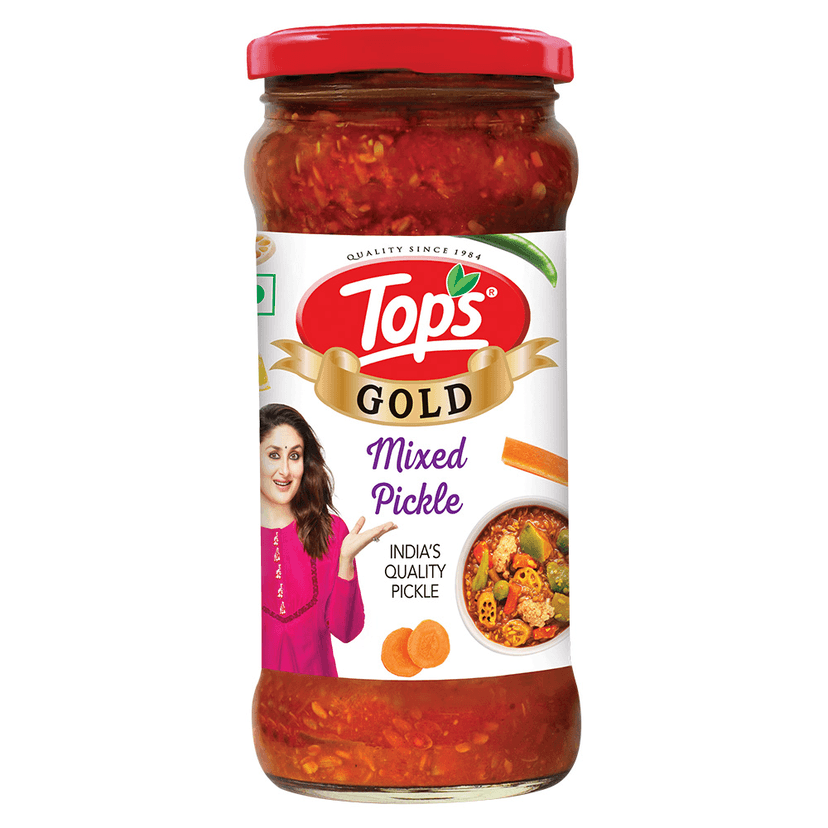 Tops Mixed Pickle 375g