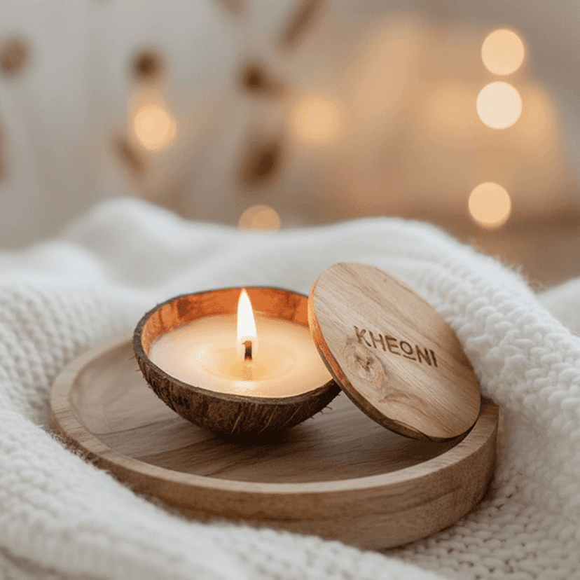 Goji Berry Scented Candles with Sweet Fruity Fragrance for Home Decor Meditation Spa