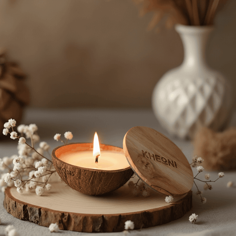 Goji Berry Scented Candles with Sweet Fruity Fragrance for Home Decor Meditation Spa view 2