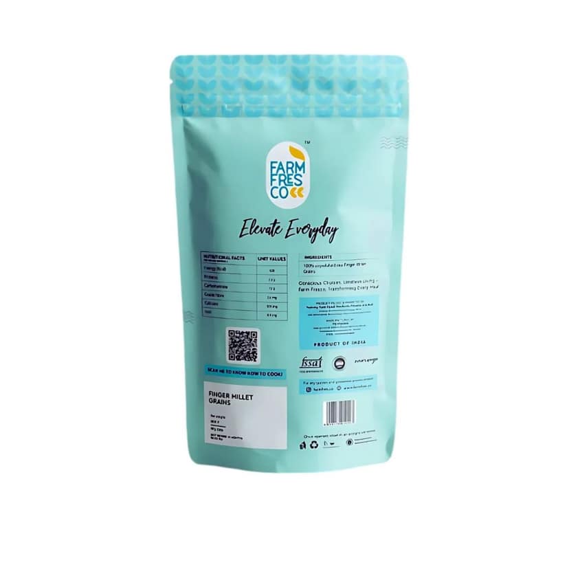FarmFresco Unpolished Finger Millet (Ragi) 500g view 4